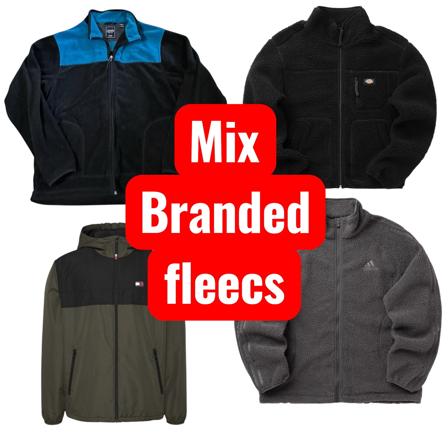 Mix branded fleece x 50