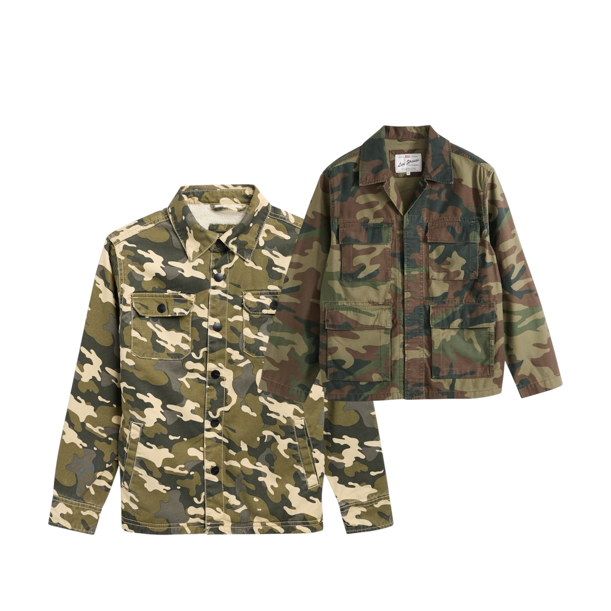 Mix jangle print jackets & sweatshirt