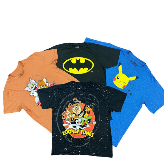 60 x cartoon printed T-shirt (exact Pieces Bundle)