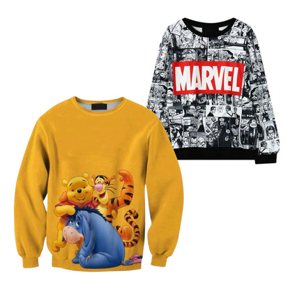 Printed sweatshirt  x 50