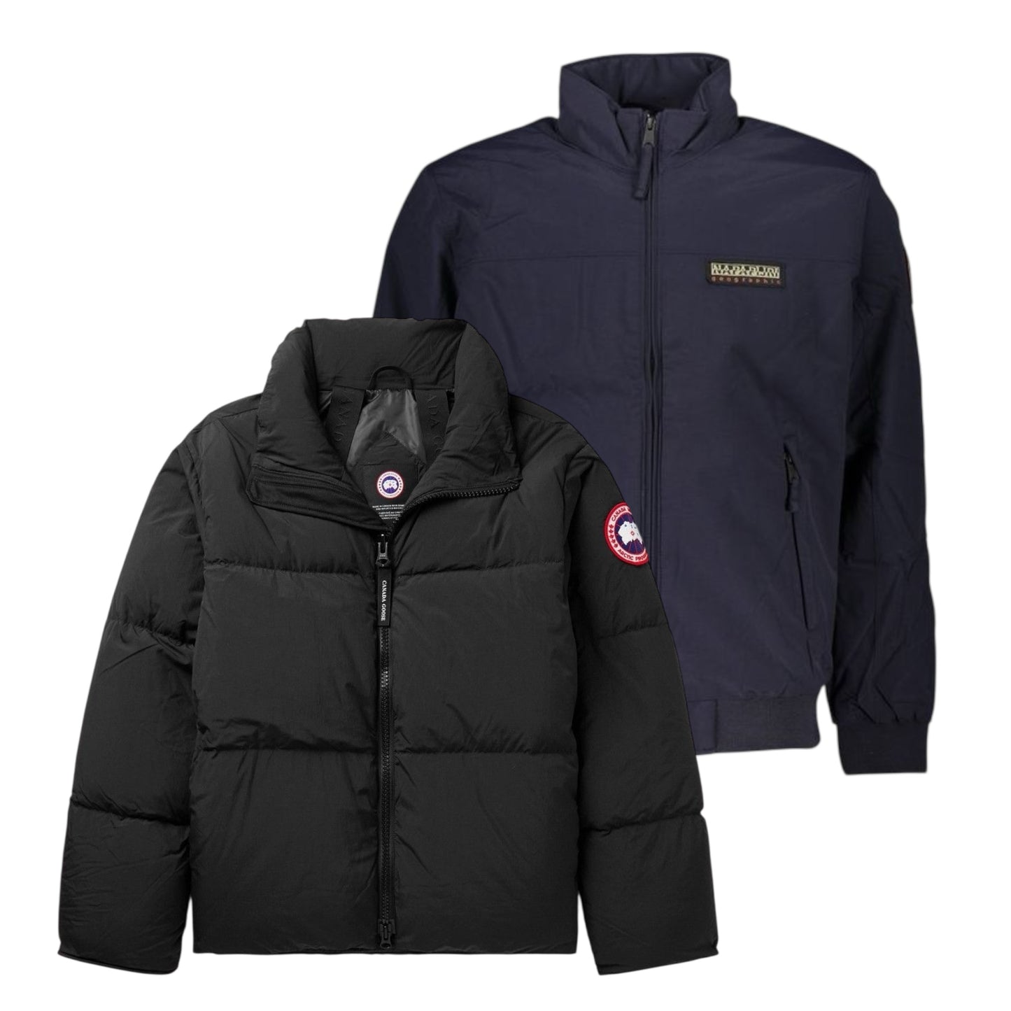 Napapijiri  & Canada goose Jacket  9 x exact Bundle