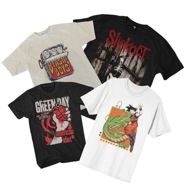 Black & White Printed T-shirt