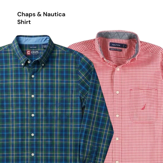 Chaps Nautica button down shirts
