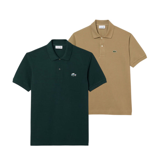lacoste polo collar polo shirt