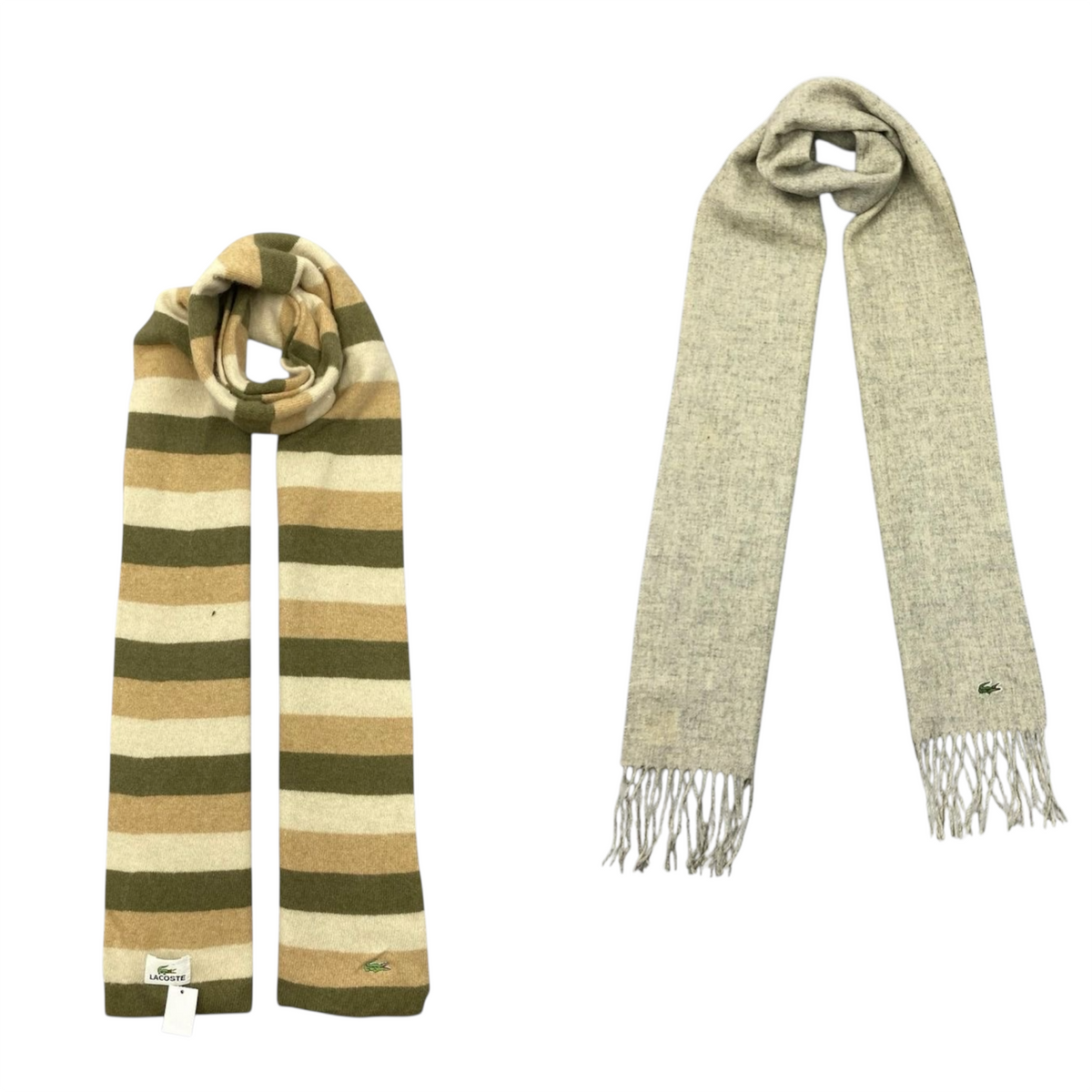 Lacoste Scarves × 100 Pieces – Wholesale