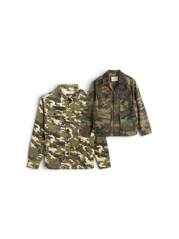 Mix jangle print jackets & sweatshirt