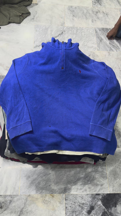 Ralph lauren polo Quarterzip 1/4 Sweater x 50