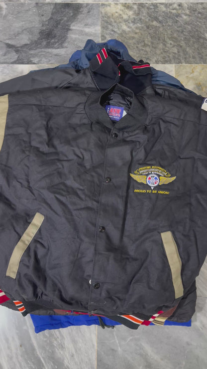 College style varsity jacket x 17 exact bundle