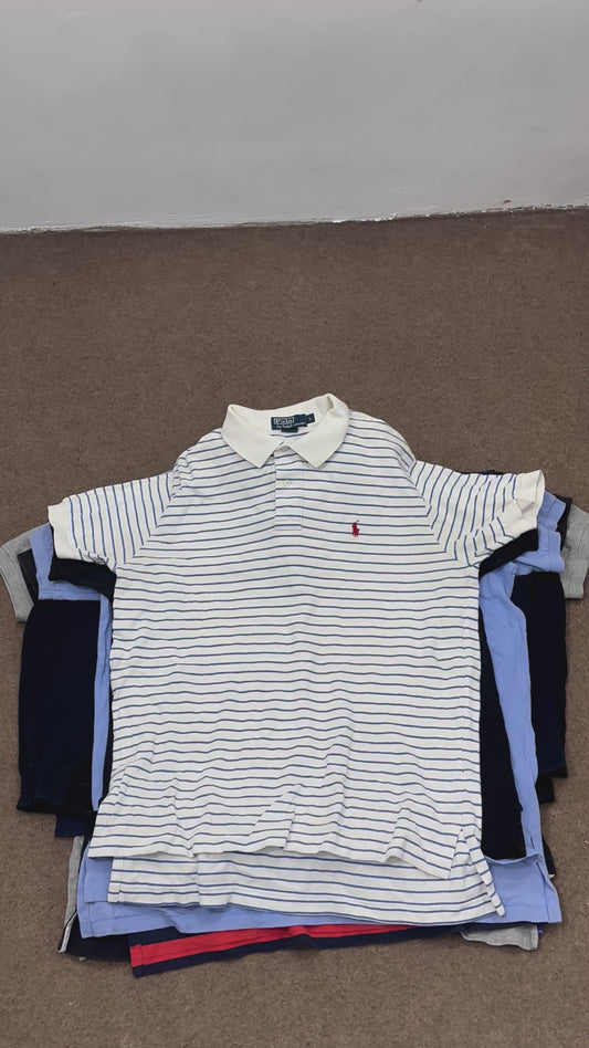 17 x Polo / Tommy / Lacoste collar shirts ( exact pieces Bundle )