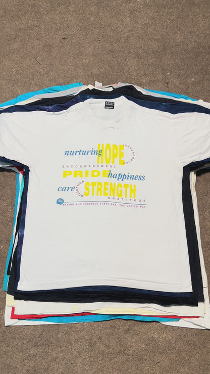 Single stitch 50/50 T-shirt