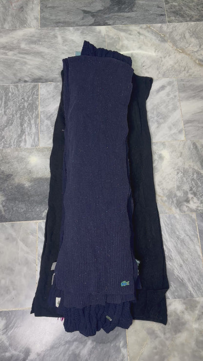 Lacoste scarves x 16 exact bundle