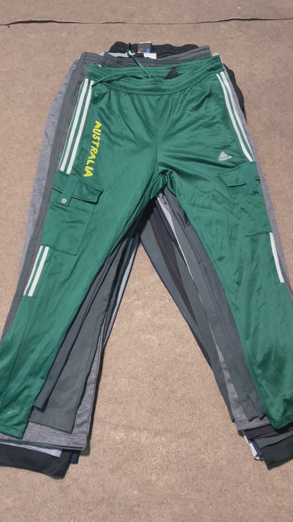 Mix branded sports trousers